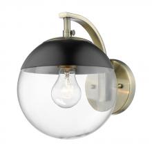  3219-1W AB-BLK - 1 Light Wall Sconce